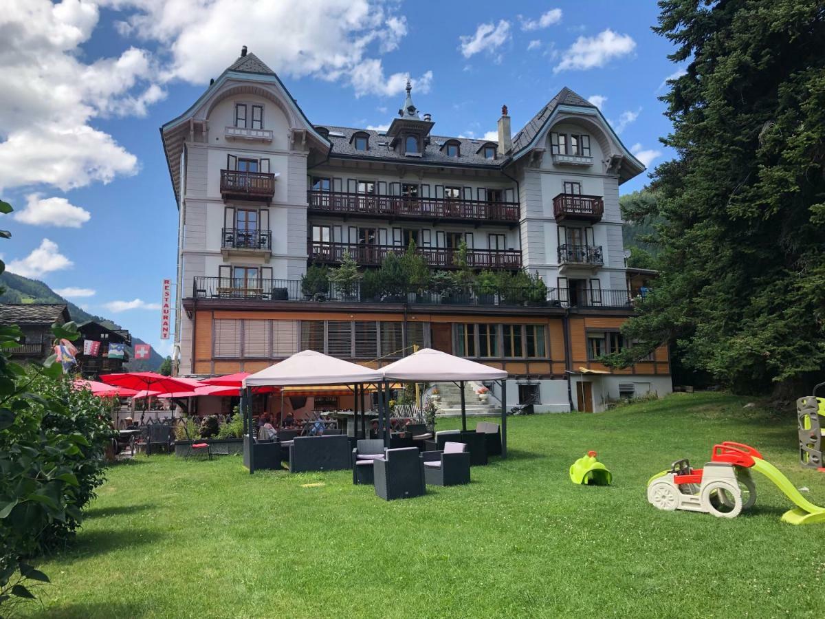 Au Village D'Evolene, Tres Joli Studio Calme Et Ensoleille Exterior foto